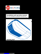 An-Motors ASG1000/3KIT Manuals | ManualsLib