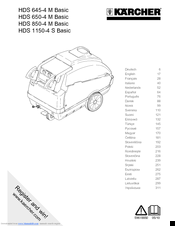 Karcher hds 655 manual troubleshooting