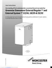Worcester Greenstar Danesmoor External Regular Erp User Instructions Pdf Download Manualslib