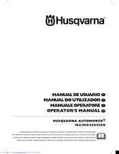Husqvarna trimmer manual de usuario