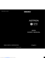 seiko astron manual dansk