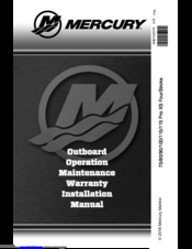 Mercury Marine 90-850416009 Outboard Motor User Manual