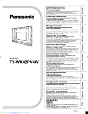 Panasonic Ty Wk42pv4w Manuals Manualslib