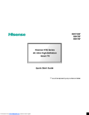 Hisense 55H7B series Manuals | ManualsLib
