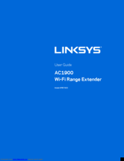 Linksys RE7000 Manuals | ManualsLib