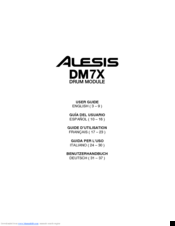 Alesis DM7X Manuals | ManualsLib