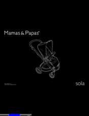 mamas and papas sola instructions