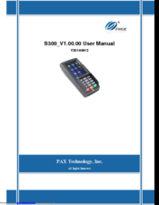 Pax S300 Manuals | ManualsLib