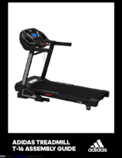 adidas t16 treadmill manual