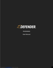 DEFENDER PHOENIXM2 USER MANUAL Pdf 
