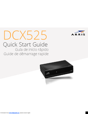 Arris DCX525 Manuals | ManualsLib