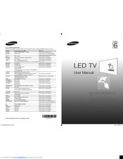 Samsung UE40H6400 Manuals | ManualsLib