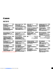 canon imageclass mf3010 specification