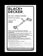 black & decker lste525