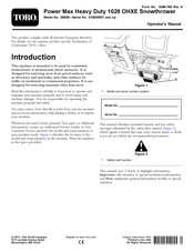 Toro Power Max HD 1028 OHXE 38826 Manuals | ManualsLib