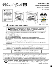 Pleasant hearth VFS-PH30DT Manuals | ManualsLib