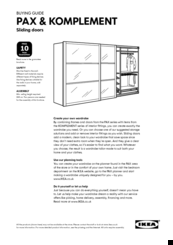 Ikea Pax Manual Pdf Download Manualslib