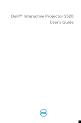 Dell S520 User Manual Pdf Download Manualslib