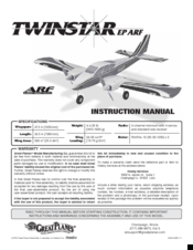 great planes twinstar