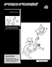 proform tour de france manual