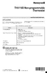 Honeywell th511od Manuals | ManualsLib
