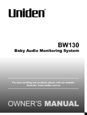 uniden bw130