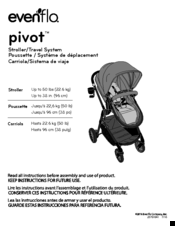 evenflo pivot travel system manual