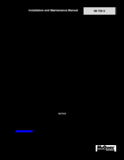 Mcquay IM 702-3 Manuals