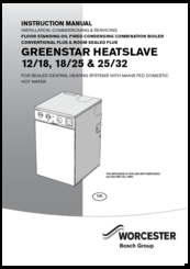 Worcester Greenstar Heatslave 18 25 User Manual