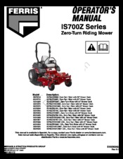 Ferris IS2100Z Series Manuals | ManualsLib