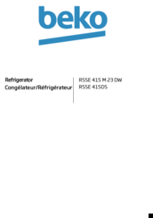 Beko Rsse 415 M 23 Dw Manuals Manualslib