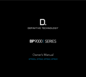 definitive technology bp9020 manual