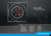 Sennheiser Gsx 1000 User Manual Pdf Download Manualslib