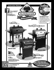 Holland grill liberty BH421AG9 Manuals | ManualsLib