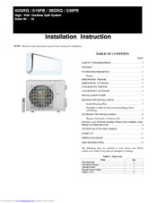 Carrier 40GRQ Manuals