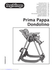 Peg Perego Prima Pappa Dondolino Manuals