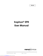Nanosonics Trophon EPR Manuals