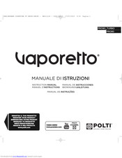 Vaporetto Eco Pro 3000 Manual.Polti Vaporetto Pro90 Turbo Manuals