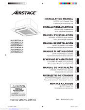 Fujitsu Auxb07galh Manuals