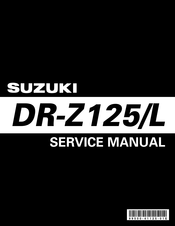 Suzuki DR-Z125 Manuals | ManualsLib