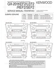 Kenwood Gx 201kef2 Service Manual Pdf Download Manualslib