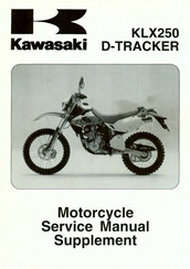 Kawasaki Klx250 D Tracker X Manuals Manualslib