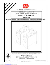 Broaster 1800 Manuals | ManualsLib