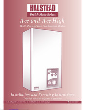 Halstead Ace High Installation And Servicing Instructions Pdf