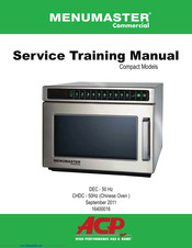 Acp Menumaster DEC18E2 Manuals