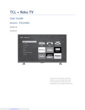 Tcl 55US5800 Manuals | ManualsLib