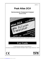 Peak Atlas DCA55 Manuals | ManualsLib