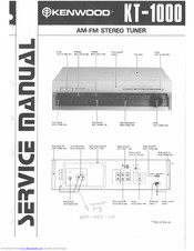 Kenwood Kt 1000 Manuals Manualslib