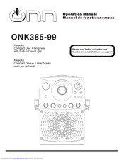 Onn ONK385-99 Manuals | ManualsLib