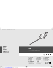 Bosch Ahs50 20 Li Manuals
